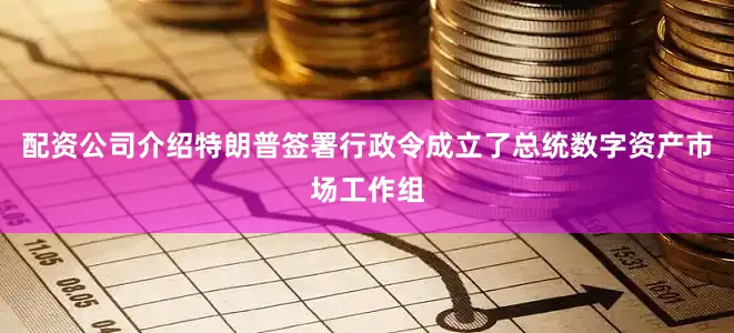 配资公司介绍特朗普签署行政令成立了总统数字资产市场工作组
