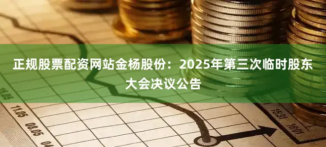 正规股票配资网站金杨股份：2025年第三次临时股东大会决议公告
