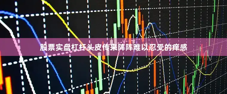 股票实盘杠杆头皮传来阵阵难以忍受的痒感